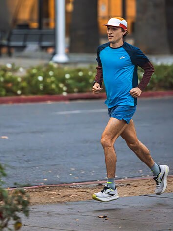 Colin Bennie on the run