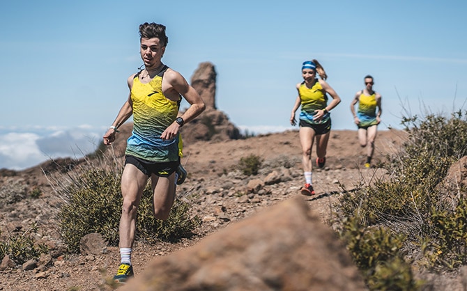Brooks Runners downhill