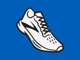 All running shoes illustration
