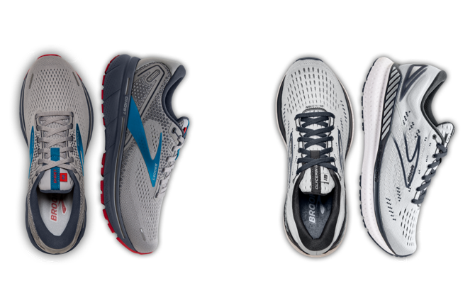 Two pairs of Ghost 14s separated by an illustrated arrow.