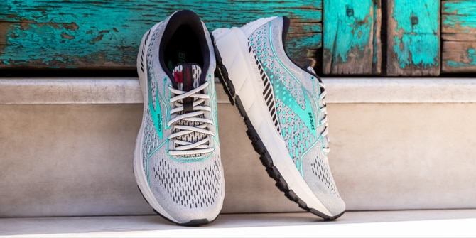 The Brooks Adrenaline GTS 1 shoe