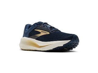 Product shot of the Brooks Addiction running shoe