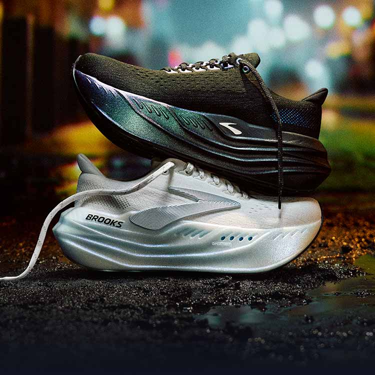 Two Brooks shoes