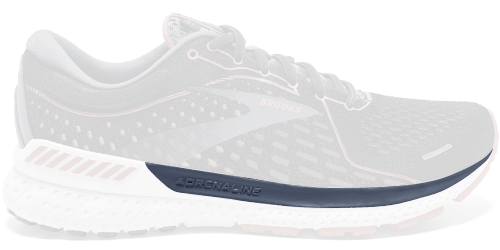 Brooks Adrenaline GTS 21 Schuhe, bei denen nur die BioMoGo-DNA hervorgehoben ist