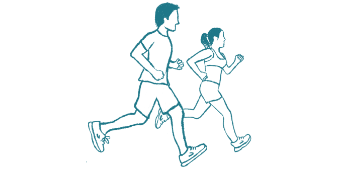 Illustration two runners