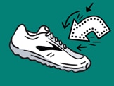 Ilustración del buscador de zapatillas de Brooks
