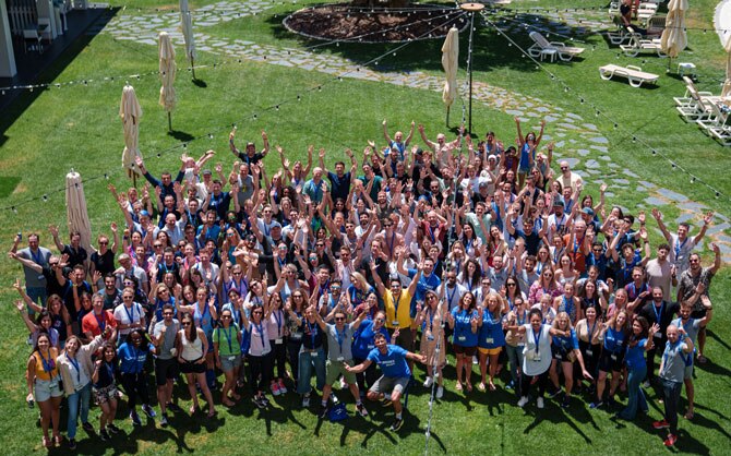 Groupe des employés de Brooks dans la région EMEA