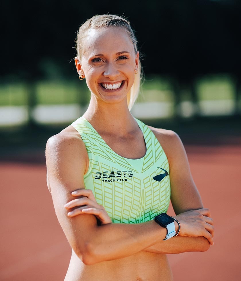 Brooks pro runner Laurie Barton