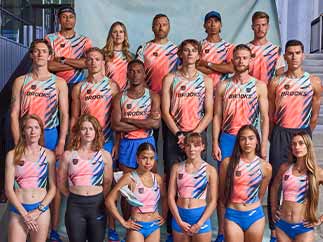 A group of Brooks Athletes