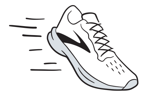 Illustrazione di una scarpa