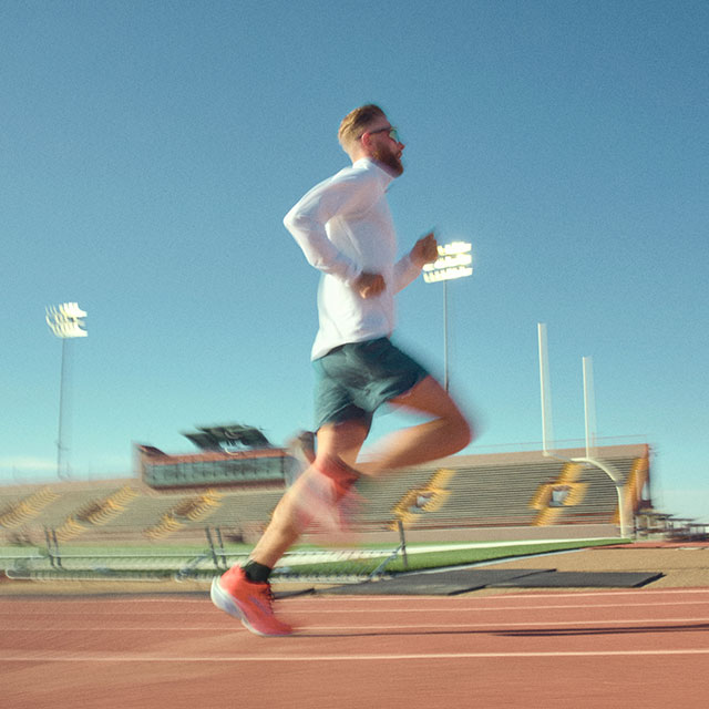 Josh Kerr running