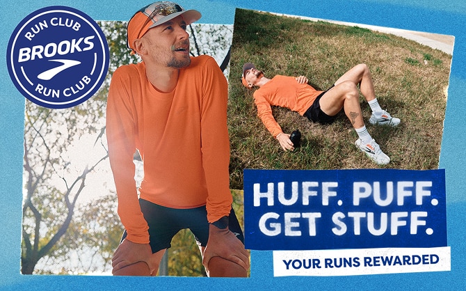 Runner resting in the sun