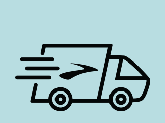 Illustration of delivery truck