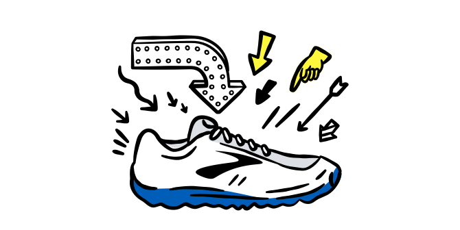 Illustration d’une chaussure
