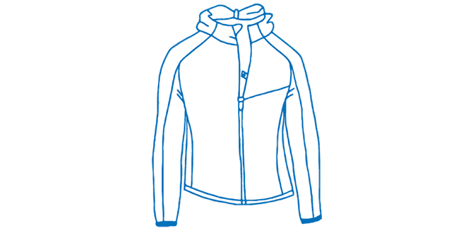 Ilustración de la chaqueta All Altitude