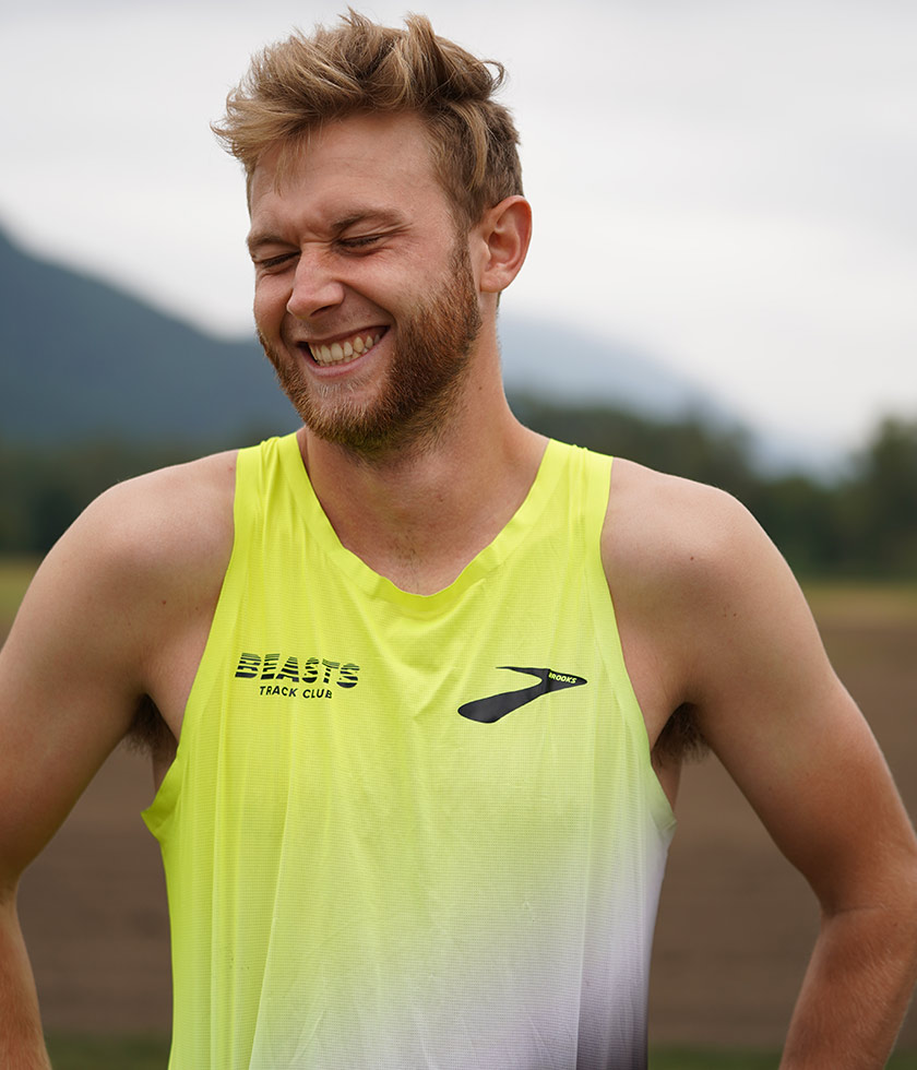 Brooks pro runner Josh Kerr