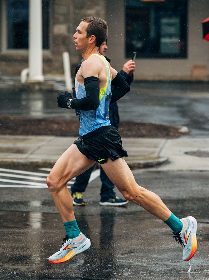 CJ Albertson running