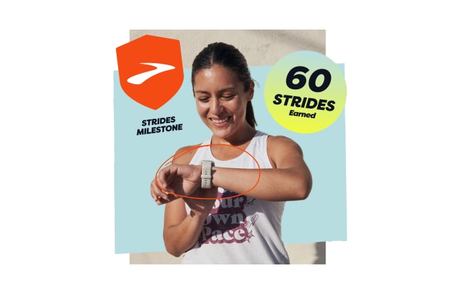 Picture to support the explanation of strides