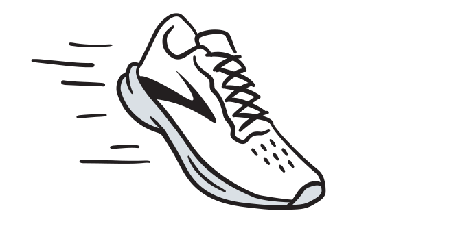 Illustration d’une chaussure Brooks