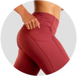 Runner in leggings