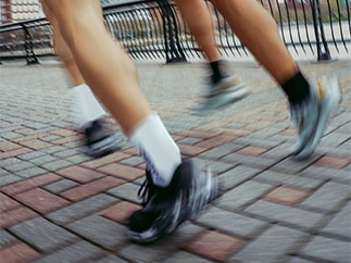 Road running shoes category