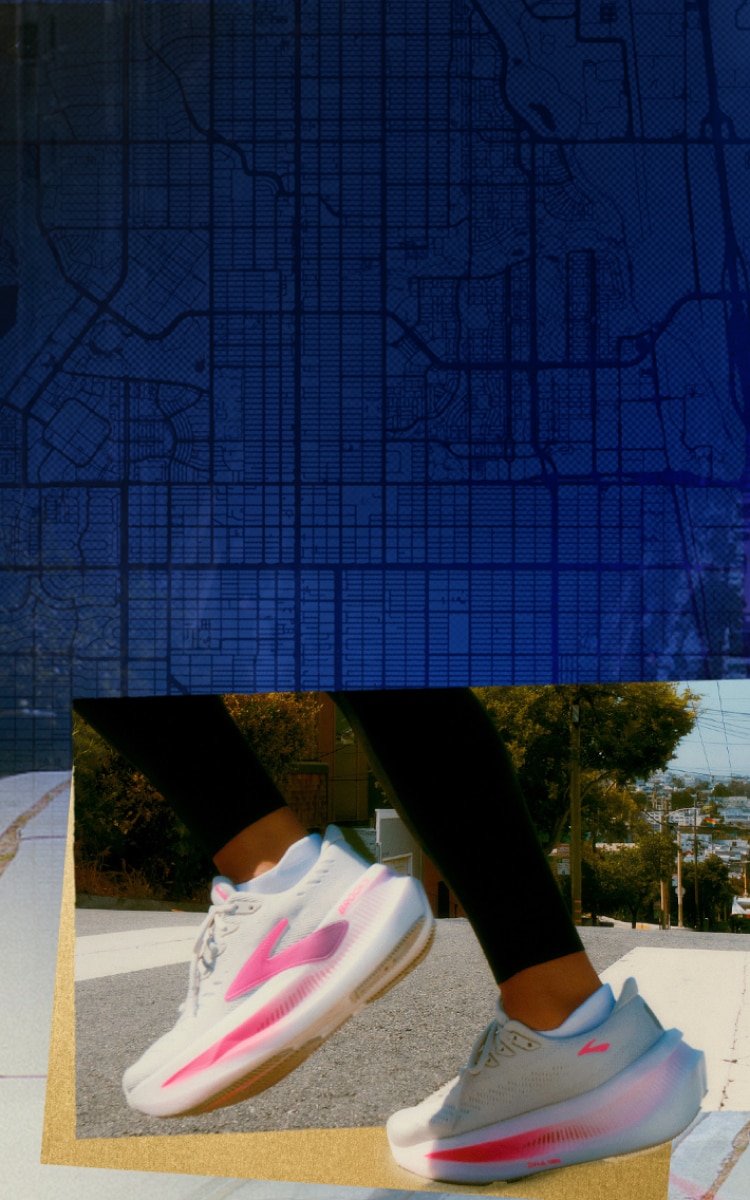 Chaussure Glycerin Max 2 pour femme en gris et rose