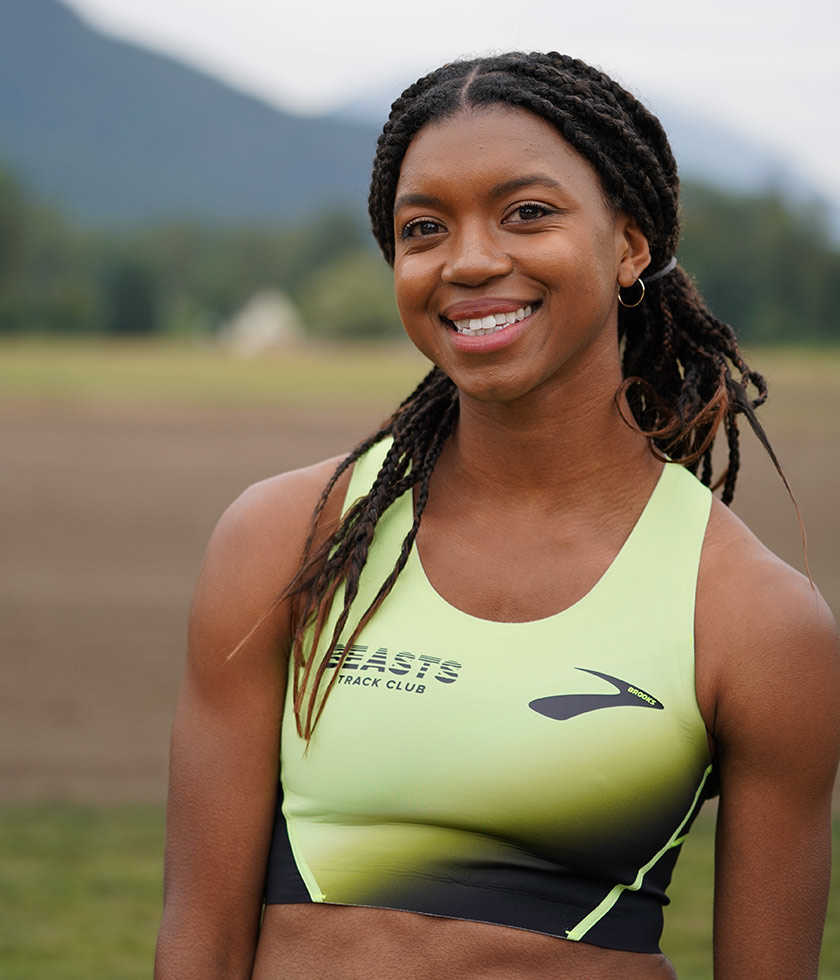 Brooks pro runner Nia Akins