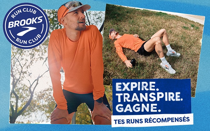 runner resting in the sun