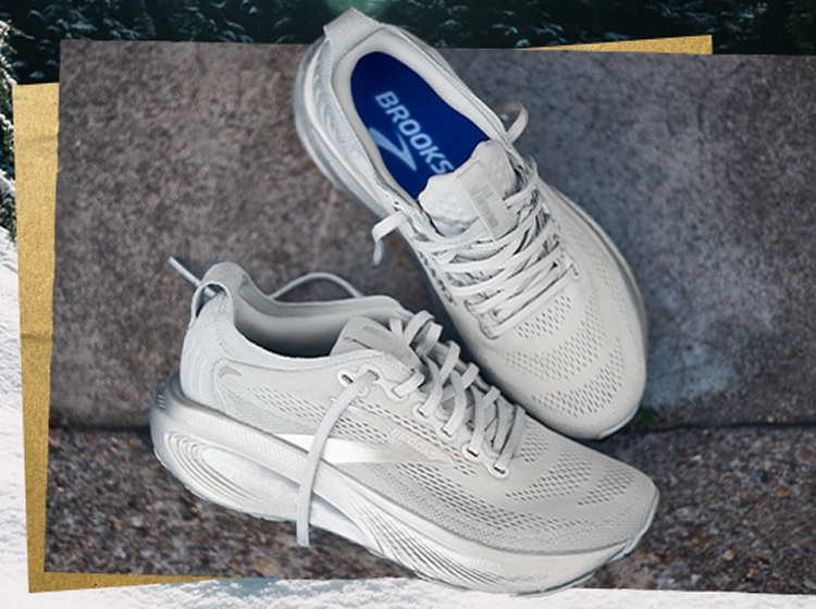 Brooks Adrenaline GTS 25 Silber Auflage