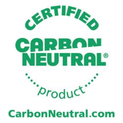 Logo de carboneutralité certifiée