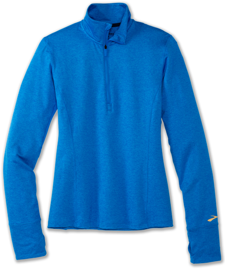 Blue quarter zip