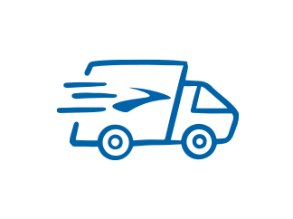 Illustration of delivery truck