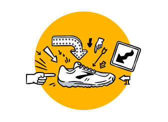 Illustration of Shoe Finder