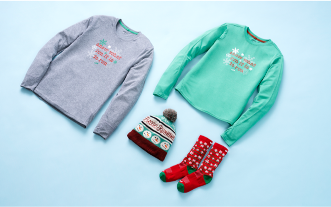 The Run Merry apparel
