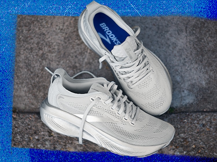 Brooks Adrenaline GTS 25 Silber Auflage