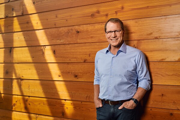 Corporate headshot of Brooks CEO Jim Weber