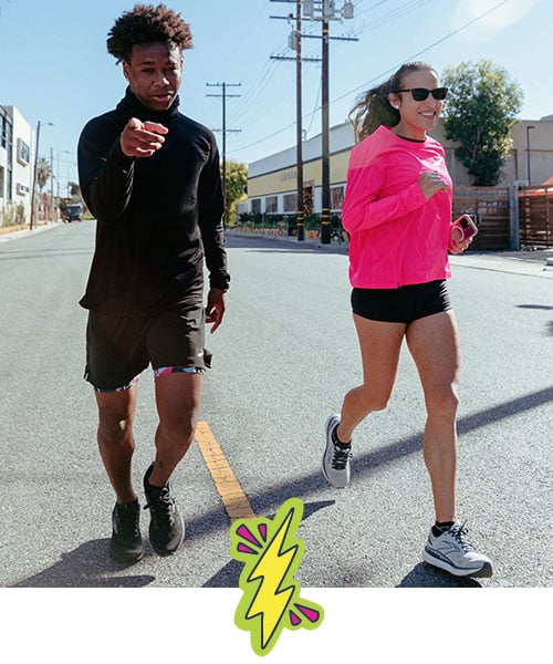 Young runners